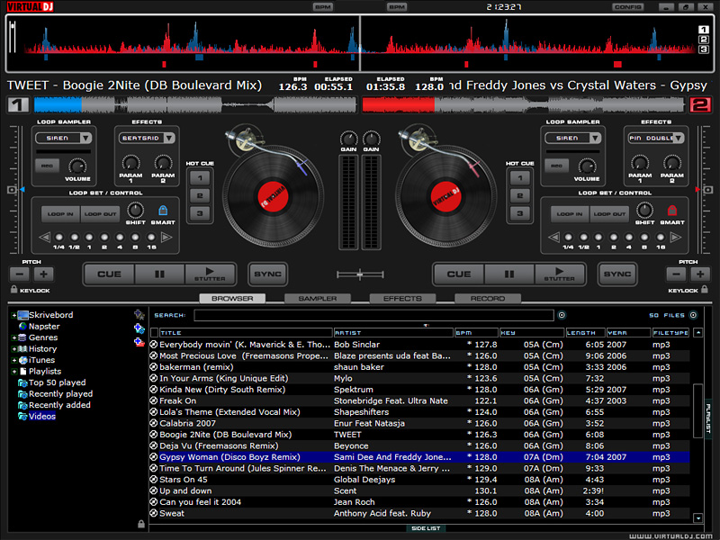 Virtual DJ 7.0.4 Home Virtual DJ 7.0.4 Home